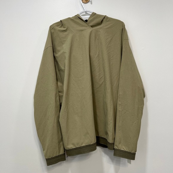 Lululemon Mens Eurus Pullover Hoodie XXL Green Athletic Lab Performance NWT $148 - Picture 1 of 11